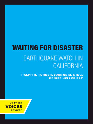 cover image of Waiting for Disaster